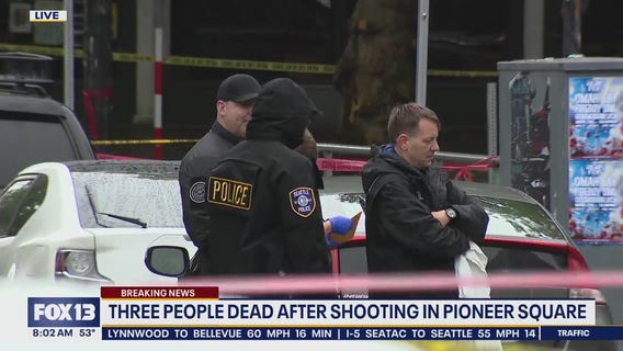 3 dead, 1 injured in Downtown Seattle shooting