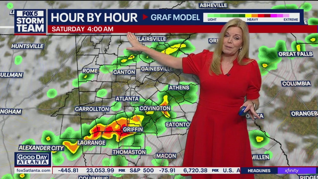 Metro Atlanta weather: Weekend storms before first hard freeze