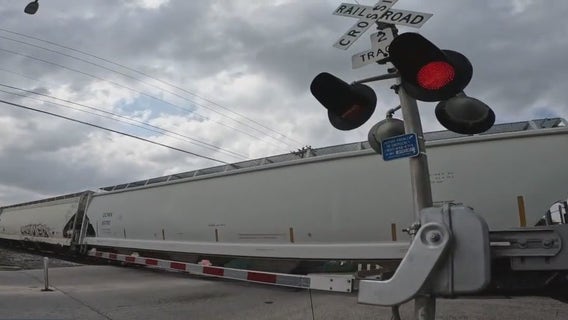 Residents on Houston's East End still face daily disruption due to stopped trains