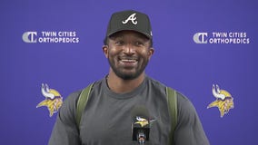 Jonathan Greenard talks at Vikings offseason workouts [RAW]