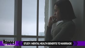 Study: Mental health benefits to marriage 