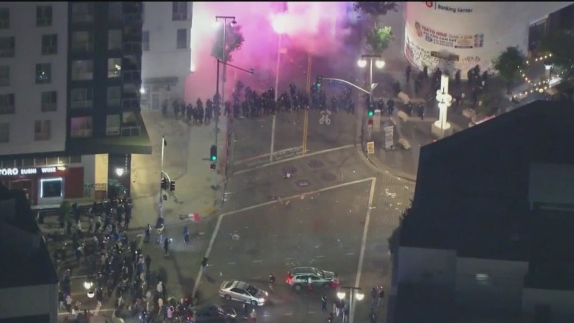 LA protests latest: Newsom, Trump reaction
