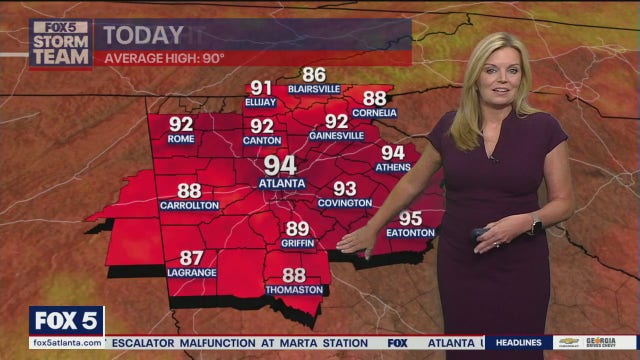 Thursday morning weather forecast