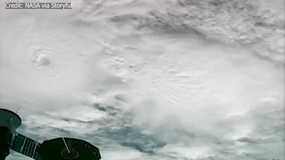 International Space Station captures view of ‘colossal’ Hurricane Milton