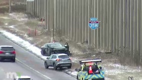 Multiple crashes after overnight snow in Minnesota