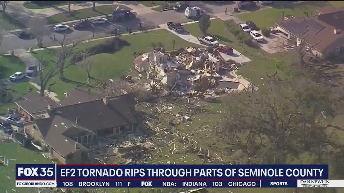 EF2 rips through parts of Seminole County