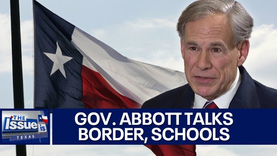 Gov. Abbott talks border, school vouchers, betting