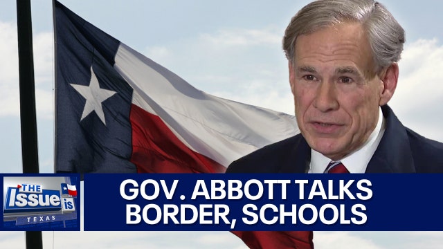 Gov. Greg Abbott on the border, school vouchers and betting in Texas