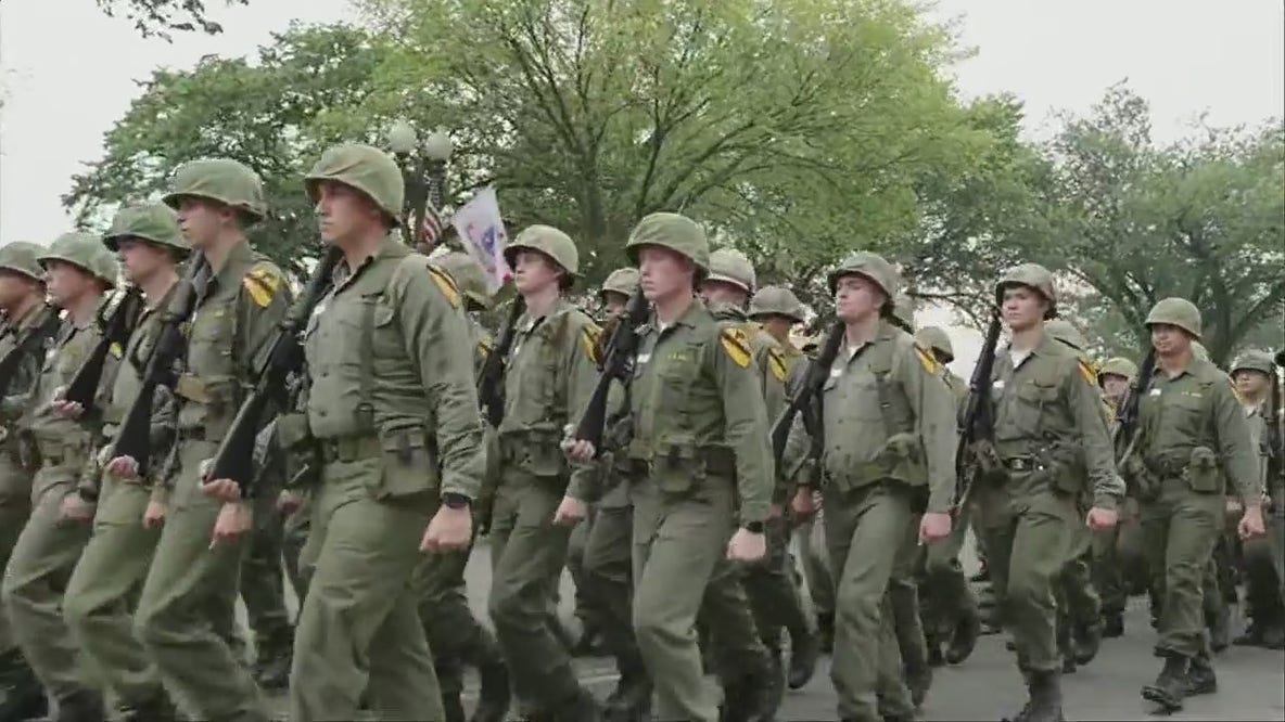 Military parade video: Vietnam era