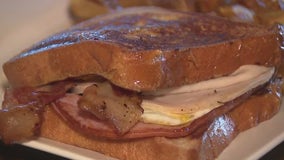 Savory brunch items
