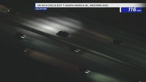 Police chase DUI suspect across LA County