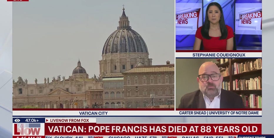 Here's where Pope Francis will be buried