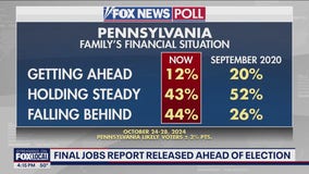 Final jobs report released ahead of election