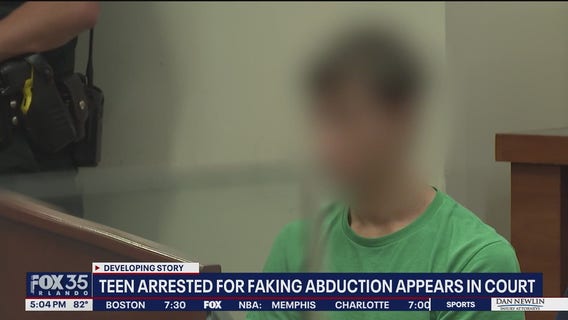Marion County teen accused of faking abduction appears in court