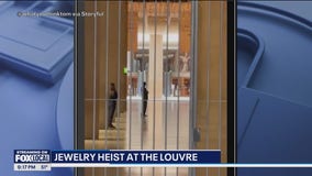 Jewelry heist at the Louvre