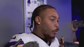 Vikings locker room reacts after 27-24 win at Lions [FULL]
