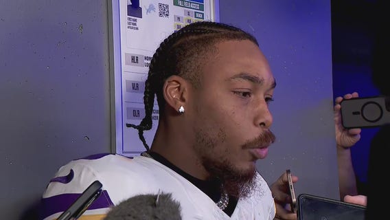 Vikings locker room reacts after 27-24 win at Lions [FULL]