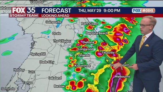 Orlando Weather Forecast PM: May 29, 2025