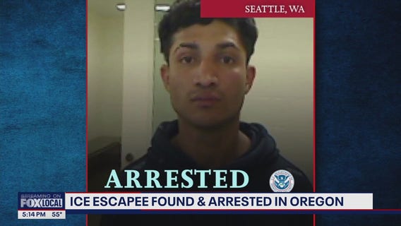 ICE detention center escapee arrested in Portland, OR