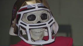 49ers fan has fun at team's expense with Halloween decorations