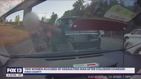 2 women accused of road rage assault charged