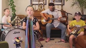 Clark family entertains millions with classic covers