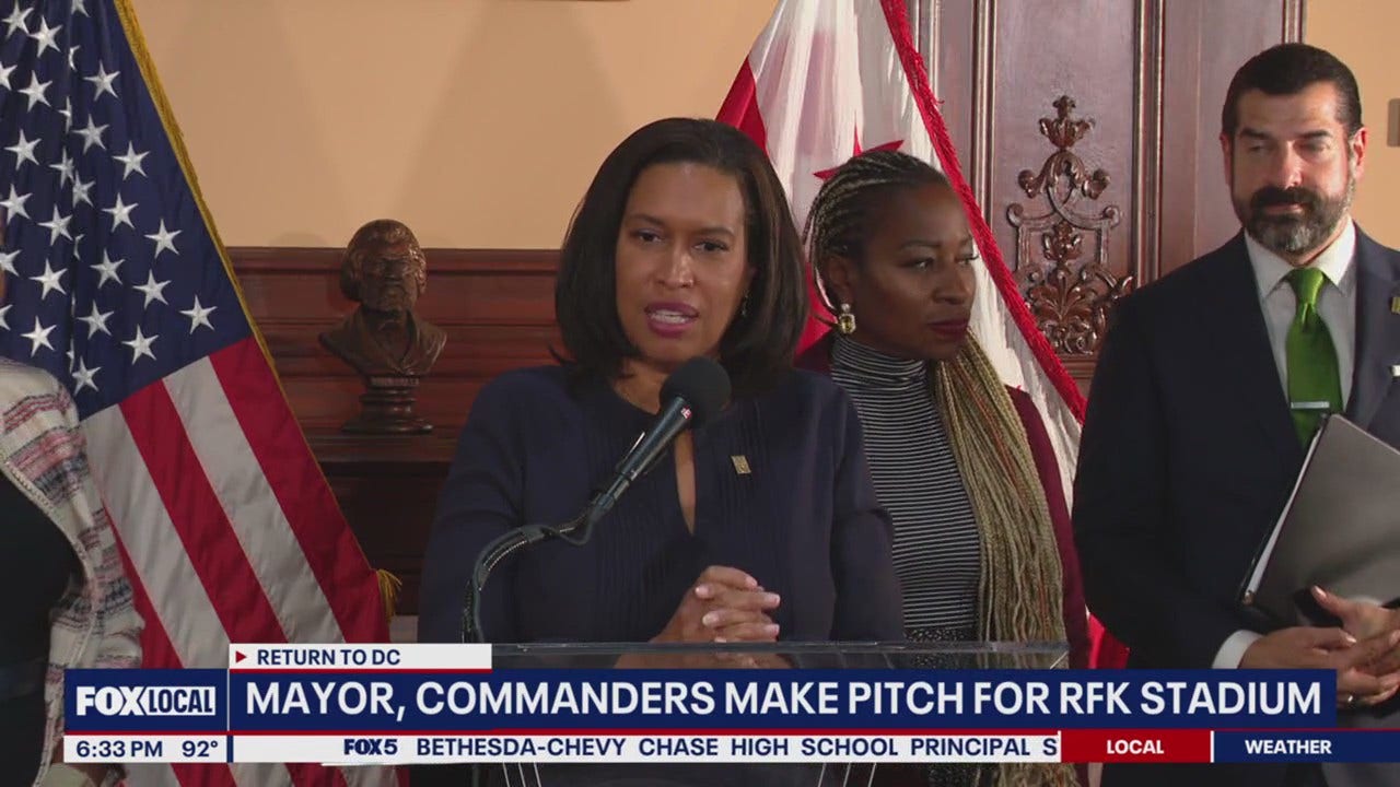 Mayor Bowser, Commanders push DC Council to approve RFK Stadium deal