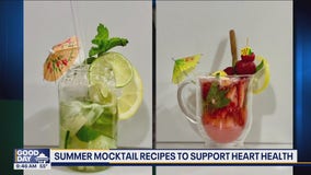 Summer mocktail recipes to support heart health