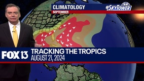 Forecasters keeping close eye on tropical waves