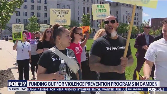 Federal spending cuts threatens vital anti-violence program in Camden