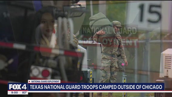 Texas National Guard arrive in Chicago to support Trump's 'clean up' plan