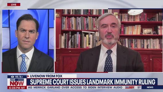 Politicians react to SCOTUS ruling on Trump's immunity case