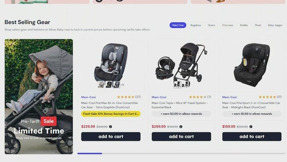 Shoppers rush to beat tariff hikes