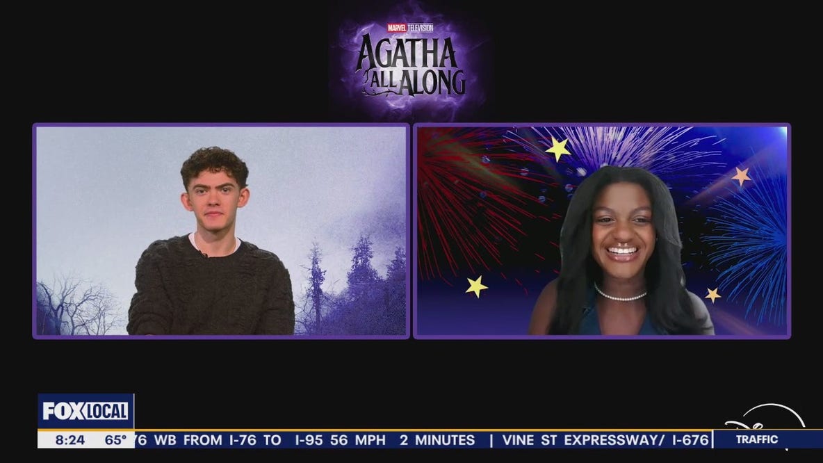 Agatha All Along star Joe Locke talks keeping big secret | The Chat with Kam