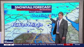 Winter storm warning: Flurries possible in DC