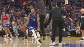 Warriors thrill fans as they crush Trail Blazers in season opener