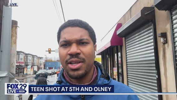 Teenage boy shot in midday shooting in Philadelphia: police
