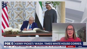 President Donald Trump returns from trip to the Middle East