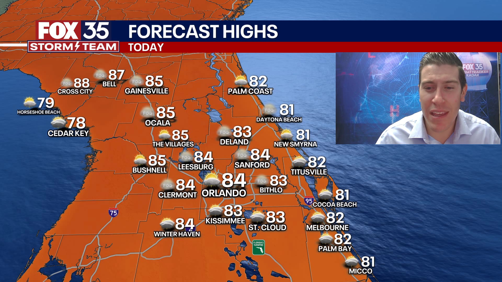 Orlando Weather Forecast AM Oct. 27, 2024 FOX 51 Gainesville