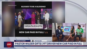 The Daily Vitamin: Pastor Juan Wilder Gifts Lyft Driver New Car Paid in Full and More