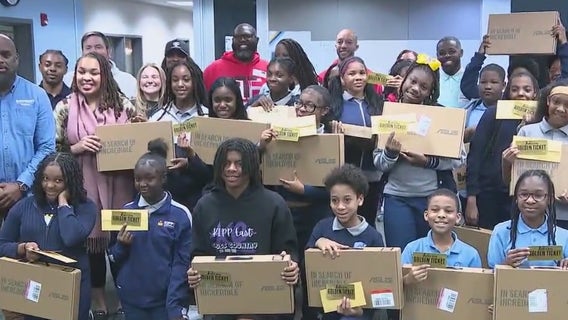 KIPPS WAYS Academy students receive free laptops thanks to donation