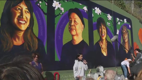 Mural near SF high school honors art educators