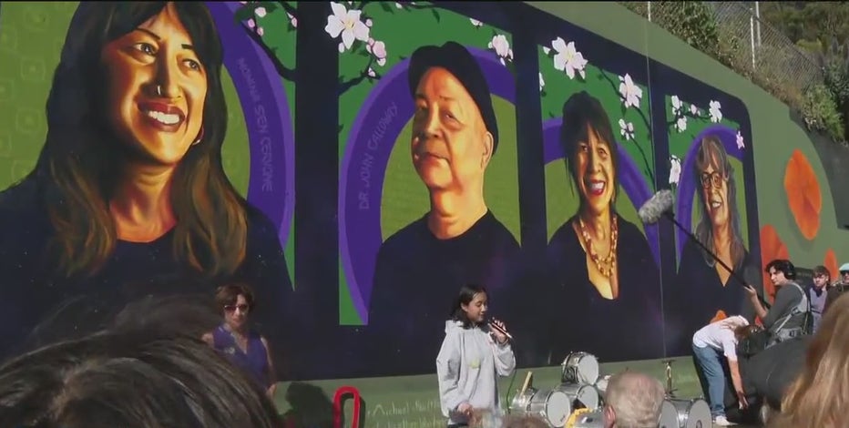 Mural near SF high school honors art educators