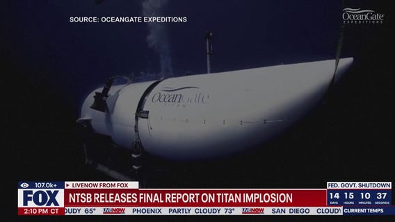 NTSB releases final report on Titan submersible implosion