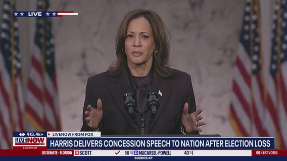 Kamala Harris concedes 2024 election to Donald Trump: 'We must accept the results'
