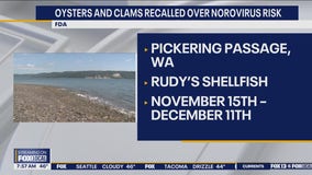 Seafood recall in WA and Canada over norovirus risk