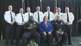 Police officers receive prestigious medal for saving boy's life