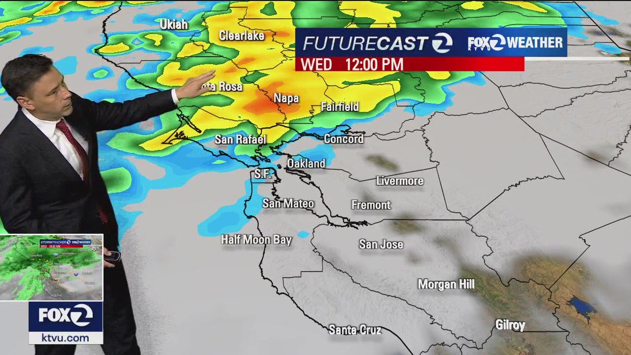 Atmospheric River Brings Heavy Rain to North Bay