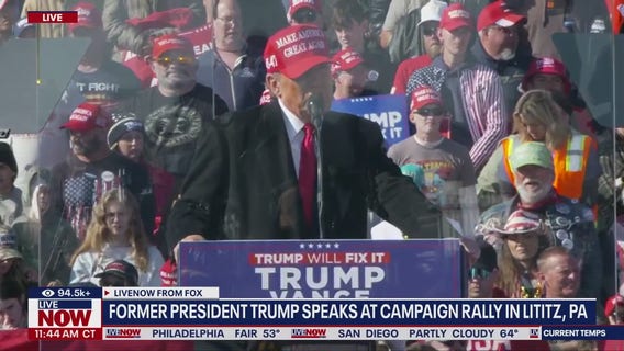 Trump says he 'shouldn't have left' White House after 2020 loss