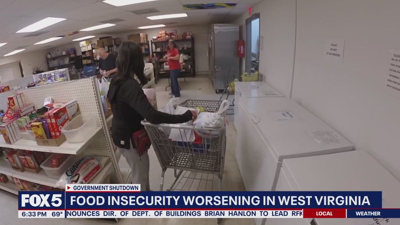 Fodd insecurity worsens in West Virginia amid government shutdown